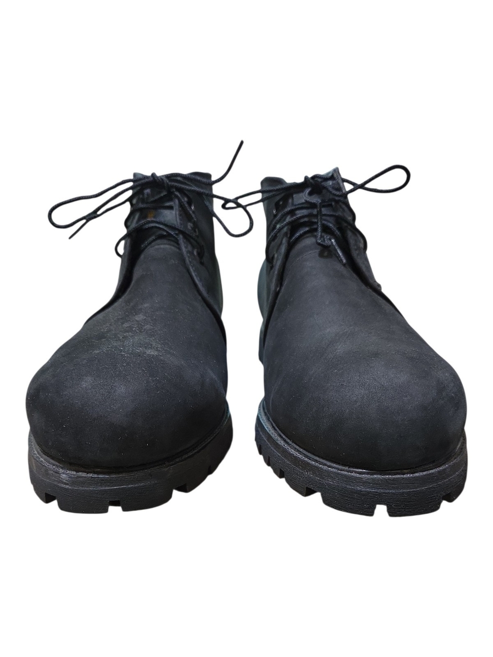 Timberland Mens Black Chukka Boot with Lug Sole Size 13W - Picture 7 of 12